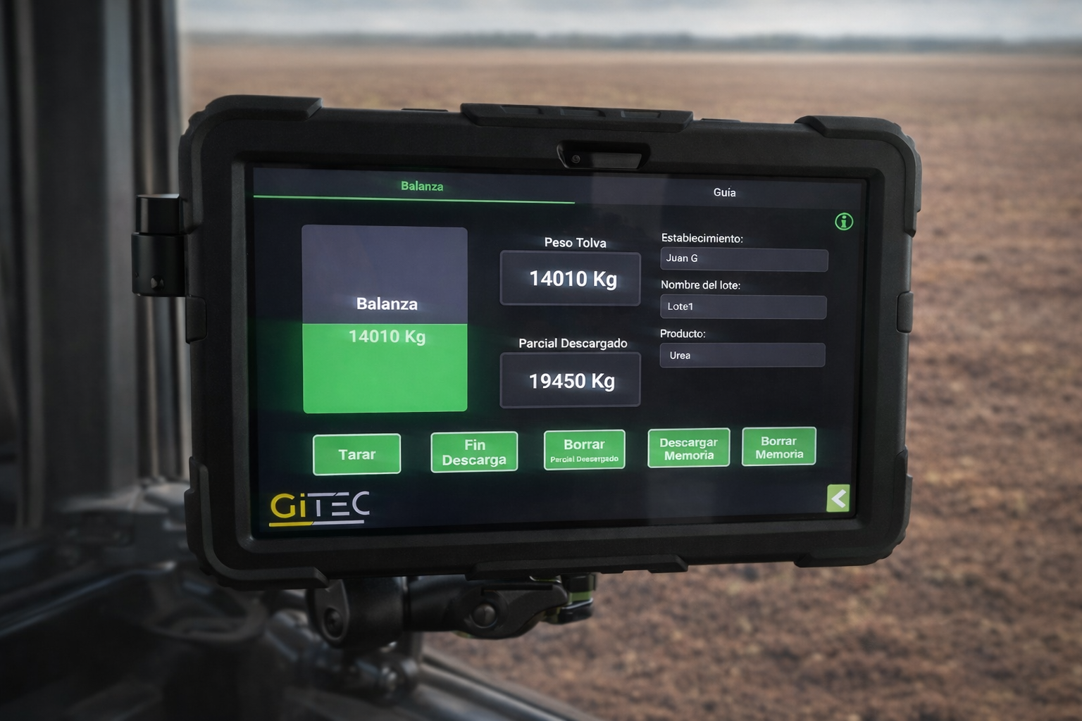 GITEC  Balanza Guía