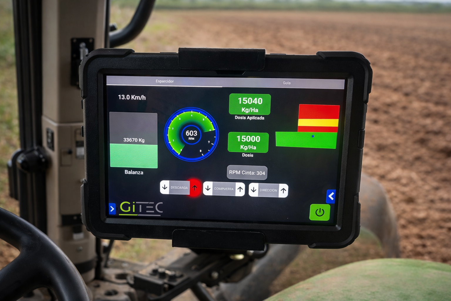 Dosificador Variable para esparcidoras de abono